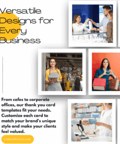 Thank you Cards Canva templates - gallery2