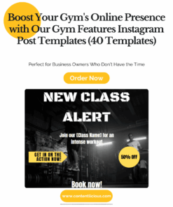 cover image of Gym Features Instagram Post (40 templates)