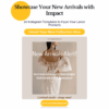 image of new arrivals Instagram templates cover image