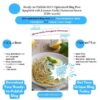Cover image for Pre-Written SEO Blog Post about Spaghetti with Lemon-Garlic Parmesan Sauce, highlighting a delicious pasta dish with a professional blog post ready to boost SEO
