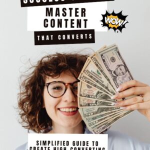 Cover image for the PLR e-book Social Media Success Secrets: Master Content That Converts – Simplified Guide to Creating High-Converting Social Media Posts