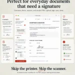 perfect for signing pdfs in seconds